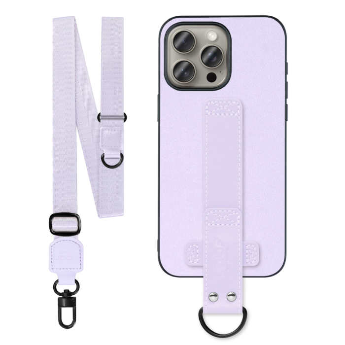 [ LOOF STRAP-SHELL (ロング+ Ver.) ] iPhone 15 Pro Max iPhone15 Pro Max アイフォン15 プロ マックス iPhone 15 15ProMax アイフォン 15 スマホケース 背面 ケース カバー ハードケース ショルダーベルト  本革 [ iPhone 15 Pro Max ]
