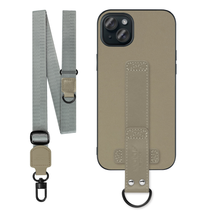 [ LOOF STRAP-SHELL (ロング+ Ver.) ] iPhone 15 Plus iPhone15 Plus アイフォン15 プラス iPhone 15 Plus 15Plus アイフォン 15 スマホケース 背面 ケース カバー ハードケース ショルダーベルト  本革 [ iPhone 15 Plus ]