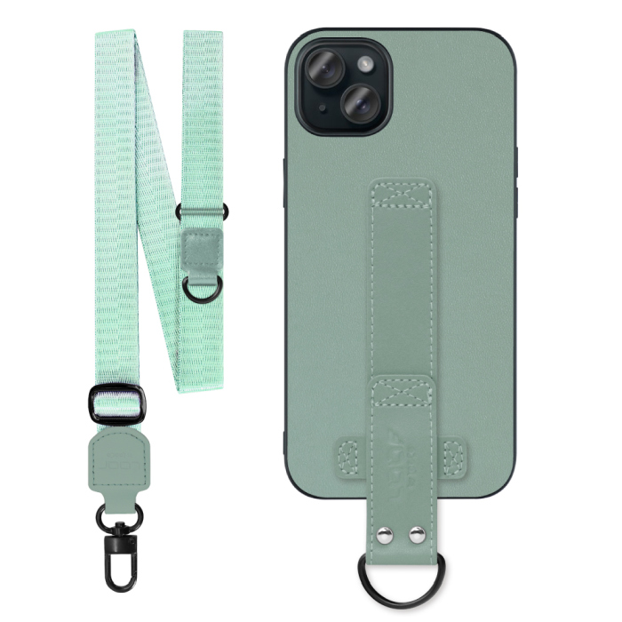 [ LOOF STRAP-SHELL (ロング+ Ver.) ] iPhone 15 Plus iPhone15 Plus アイフォン15 プラス iPhone 15 Plus 15Plus アイフォン 15 スマホケース 背面 ケース カバー ハードケース ショルダーベルト  本革 [ iPhone 15 Plus ]