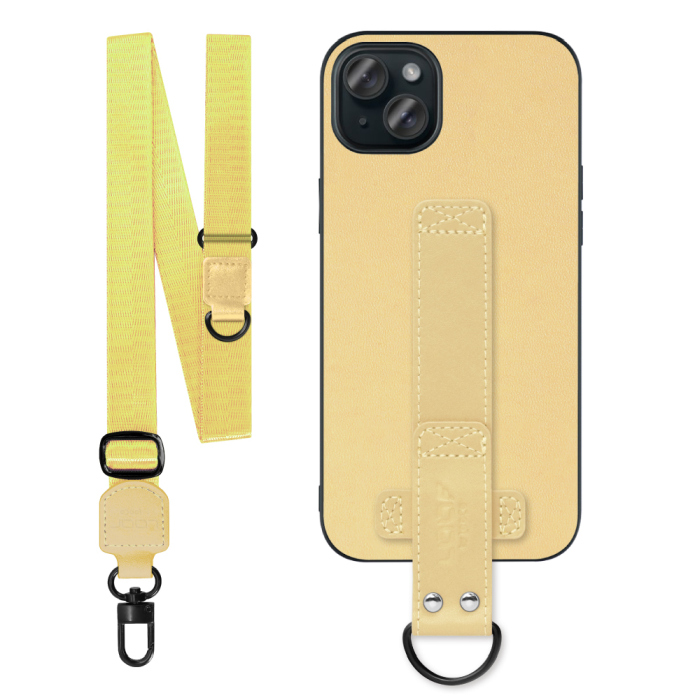 [ LOOF STRAP-SHELL (ロング+ Ver.) ] iPhone 15 Plus iPhone15 Plus アイフォン15 プラス iPhone 15 Plus 15Plus アイフォン 15 スマホケース 背面 ケース カバー ハードケース ショルダーベルト  本革 [ iPhone 15 Plus ]