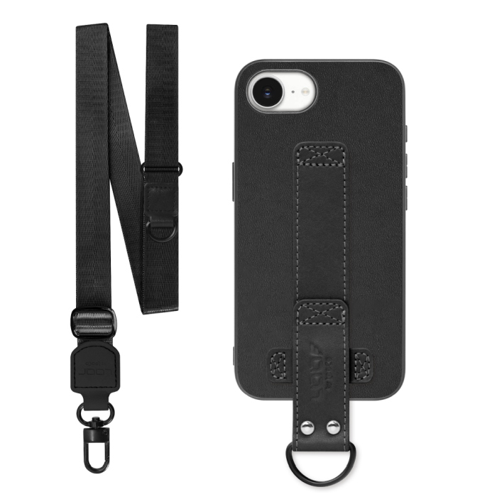 [ LOOF STRAP-SHELL (ロング+ Ver.) ] iPhone 16e  スマホケース 背面 ケース カバー ハードケース ショルダーベルト  本革 [ iPhone 16e ]