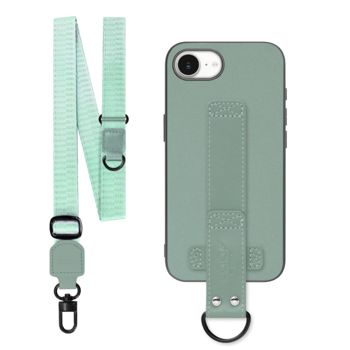 [ LOOF STRAP-SHELL (ロング+ Ver.) ] iPhone 16e  スマホケース 背面 ケース カバー ハードケース ショルダーベルト  本革 [ iPhone 16e ]
