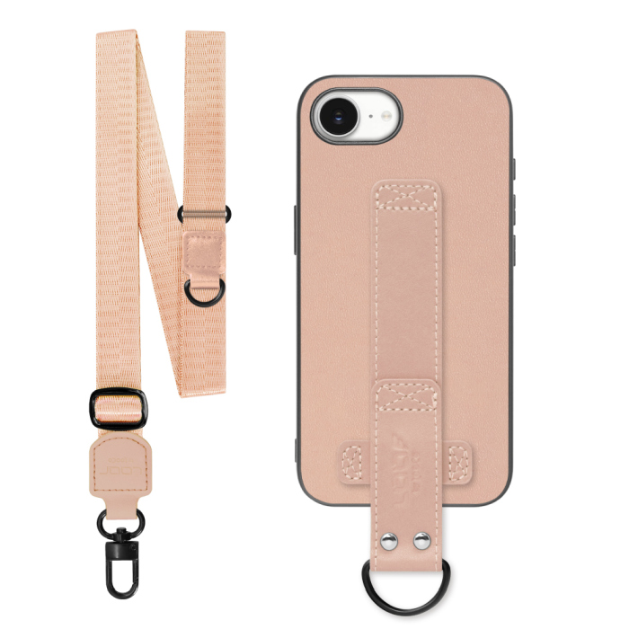 [ LOOF STRAP-SHELL (ロング+ Ver.) ] iPhone 16e  スマホケース 背面 ケース カバー ハードケース ショルダーベルト  本革 [ iPhone 16e ]