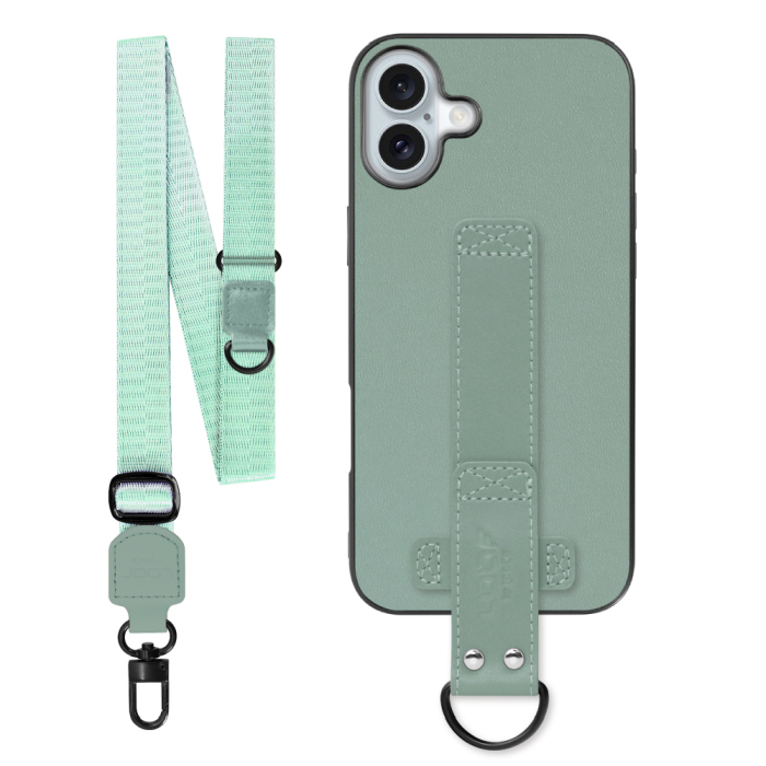 [ LOOF STRAP-SHELL (ロング+ Ver.) ] iPhone 16 Plus iPhone16 Plus アイフォン16 プラス iPhone 16 Plus 16Plus アイフォン 16 スマホケース 背面 ケース カバー ハードケース ショルダーベルト  本革 [ iPhone 16 Plus ]