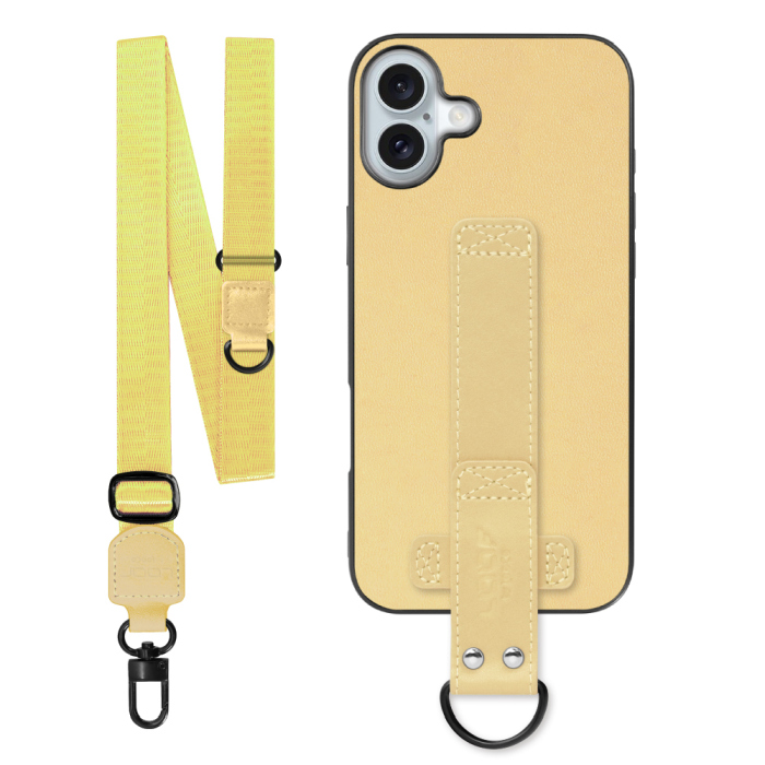 [ LOOF STRAP-SHELL (ロング+ Ver.) ] iPhone 16 Plus iPhone16 Plus アイフォン16 プラス iPhone 16 Plus 16Plus アイフォン 16 スマホケース 背面 ケース カバー ハードケース ショルダーベルト  本革 [ iPhone 16 Plus ]