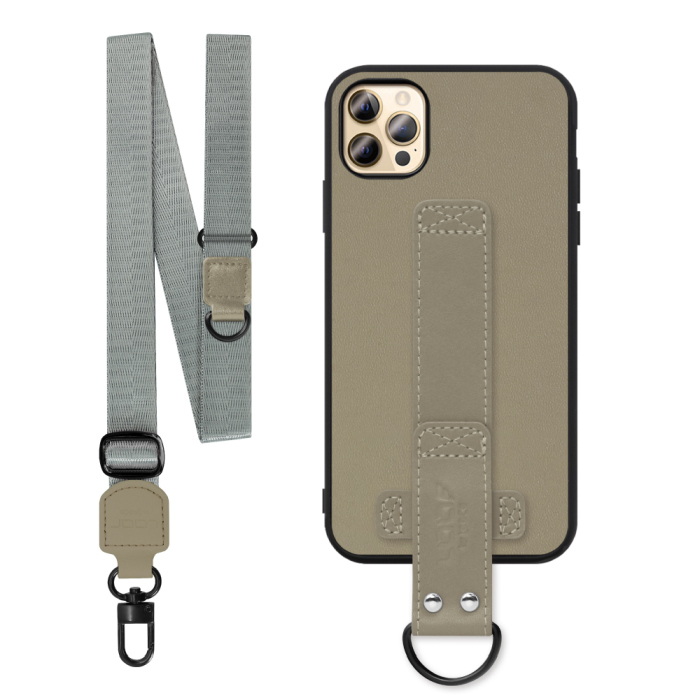 [ LOOF STRAP-SHELL (ロング+ Ver.) ] iPhone 12 Pro Max iphone12promax 12promax 12プロマックス スマホケース 背面 ケース カバー ハードケース ショルダーベルト  本革 [ iPhone 12 Pro Max ]