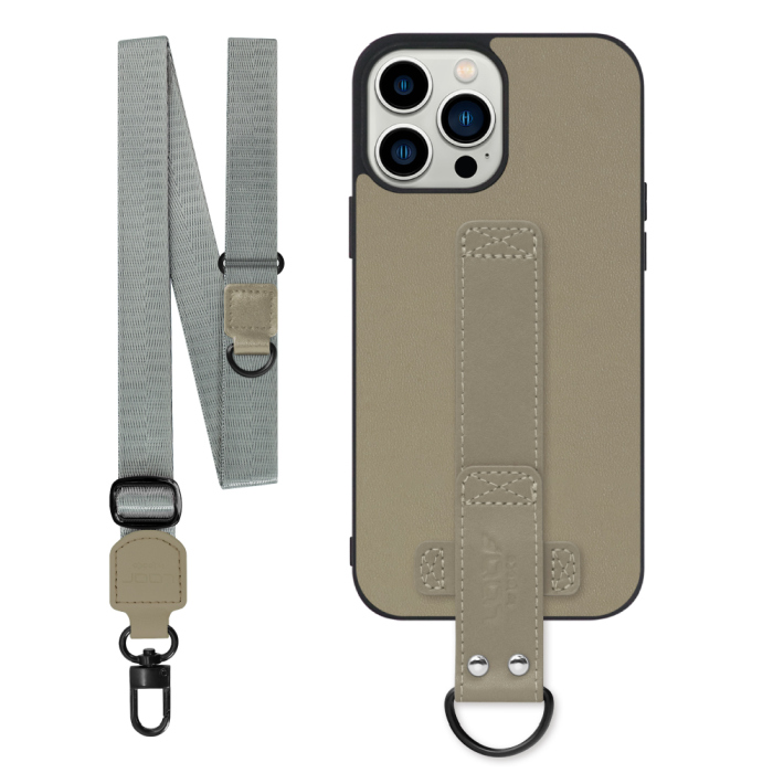 [ LOOF STRAP-SHELL (ロング+ Ver.) ] iPhone 13 Pro Max iphone13promax 13promax promax プロマックス スマホケース 背面 ケース カバー ハードケース ショルダーベルト  本革 [ iPhone 13 Pro Max ]