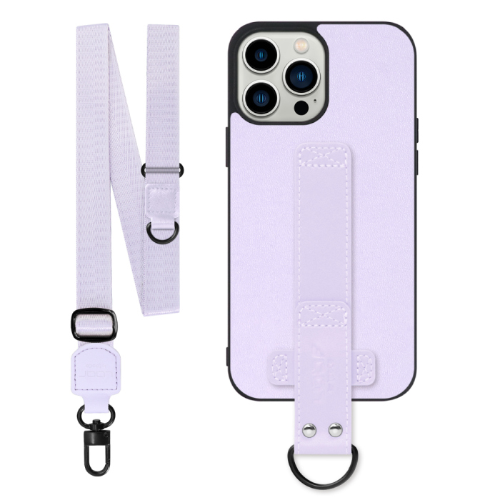 [ LOOF STRAP-SHELL (ロング+ Ver.) ] iPhone 13 Pro Max iphone13promax 13promax promax プロマックス スマホケース 背面 ケース カバー ハードケース ショルダーベルト  本革 [ iPhone 13 Pro Max ]