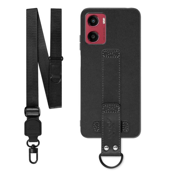 [ LOOF STRAP-SHELL (ロング+ Ver.) ] moto g05 motorola スマホケース 背面 ケース カバー ハードケース ショルダーベルト  本革 [ moto g05 ]