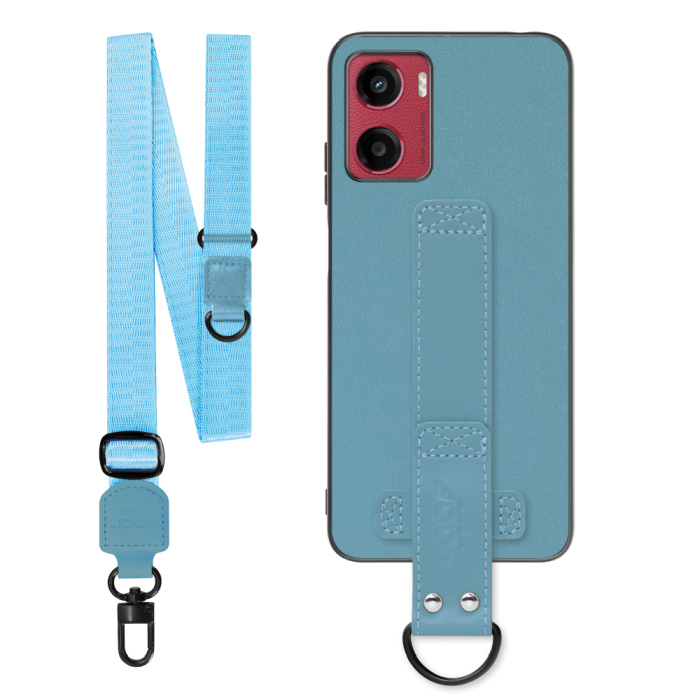 [ LOOF STRAP-SHELL (ロング+ Ver.) ] moto g05 motorola スマホケース 背面 ケース カバー ハードケース ショルダーベルト  本革 [ moto g05 ]