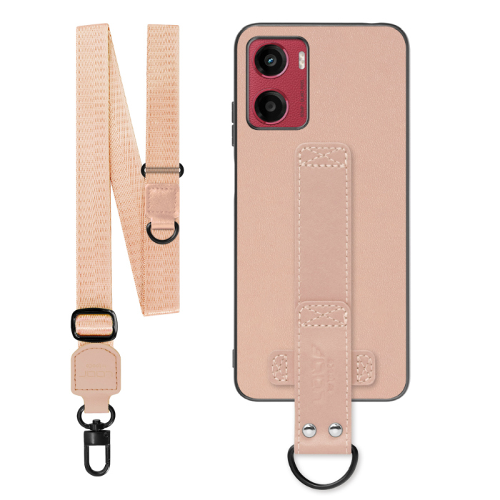 [ LOOF STRAP-SHELL (ロング+ Ver.) ] moto g05 motorola スマホケース 背面 ケース カバー ハードケース ショルダーベルト  本革 [ moto g05 ]