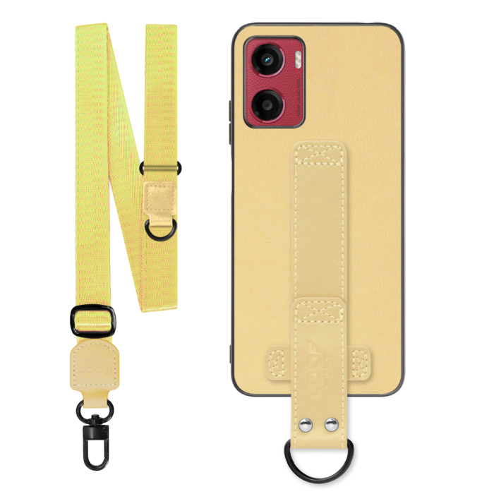 [ LOOF STRAP-SHELL (ロング+ Ver.) ] moto g05 motorola スマホケース 背面 ケース カバー ハードケース ショルダーベルト  本革 [ moto g05 ]