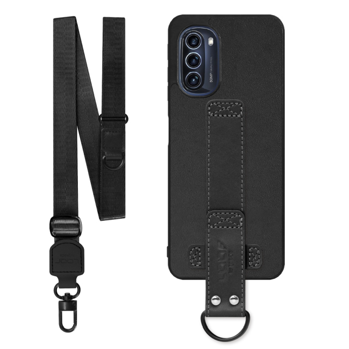 [ LOOF STRAP-SHELL (ロング+ Ver.) ] moto g52j 5G motog52j5g motog52j スマホケース 背面 ケース カバー ハードケース ショルダーベルト  本革 [ moto g52j 5G ]