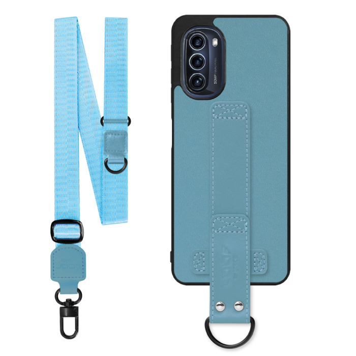 [ LOOF STRAP-SHELL (ロング+ Ver.) ] moto g52j 5G motog52j5g motog52j スマホケース 背面 ケース カバー ハードケース ショルダーベルト  本革 [ moto g52j 5G ]