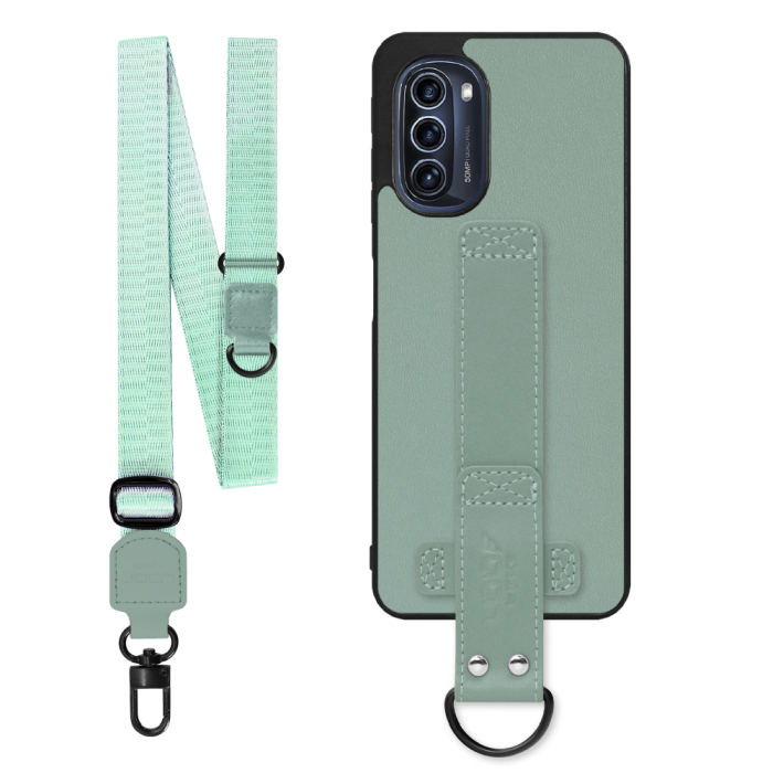 [ LOOF STRAP-SHELL (ロング+ Ver.) ] moto g52j 5G motog52j5g motog52j スマホケース 背面 ケース カバー ハードケース ショルダーベルト  本革 [ moto g52j 5G ]