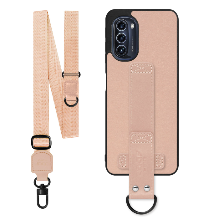 [ LOOF STRAP-SHELL (ロング+ Ver.) ] moto g52j 5G motog52j5g motog52j スマホケース 背面 ケース カバー ハードケース ショルダーベルト  本革 [ moto g52j 5G ]