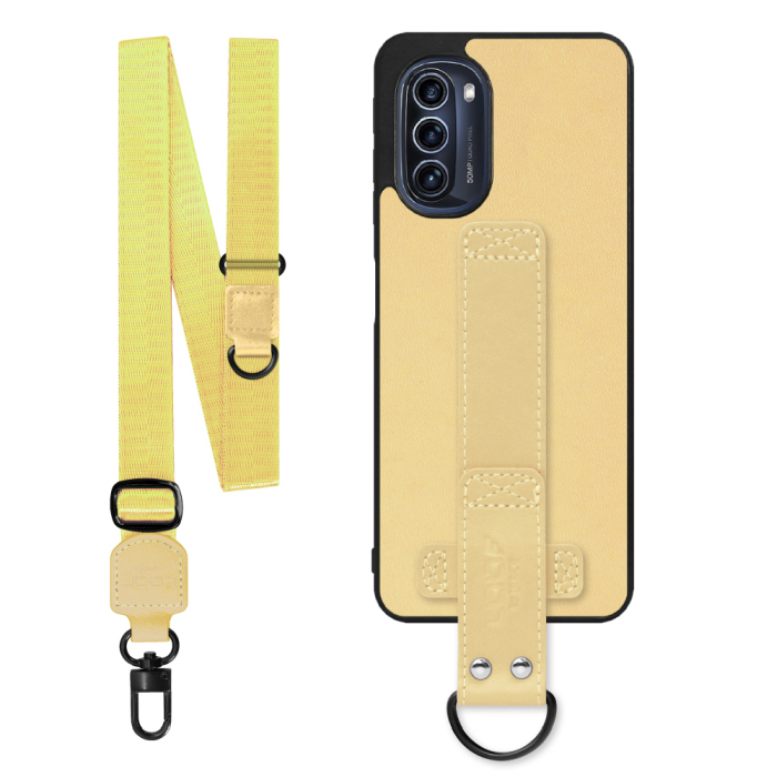 [ LOOF STRAP-SHELL (ロング+ Ver.) ] moto g52j 5G motog52j5g motog52j スマホケース 背面 ケース カバー ハードケース ショルダーベルト  本革 [ moto g52j 5G ]