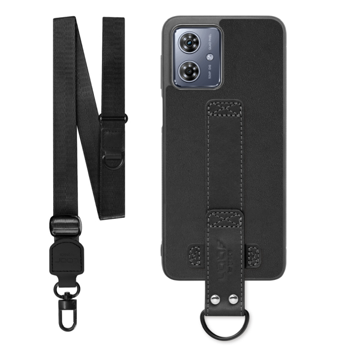 [ LOOF STRAP-SHELL (ロング+ Ver.) ] moto g64 5G / g64y 5G  スマホケース 背面 ケース カバー ハードケース ショルダーベルト  本革 [ moto g64 5G / g64y 5G ]