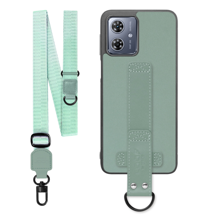 [ LOOF STRAP-SHELL (ロング+ Ver.) ] moto g64 5G / g64y 5G  スマホケース 背面 ケース カバー ハードケース ショルダーベルト  本革 [ moto g64 5G / g64y 5G ]