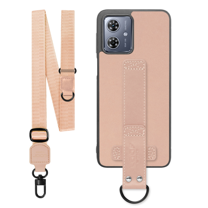 [ LOOF STRAP-SHELL (ロング+ Ver.) ] moto g64 5G / g64y 5G  スマホケース 背面 ケース カバー ハードケース ショルダーベルト  本革 [ moto g64 5G / g64y 5G ]