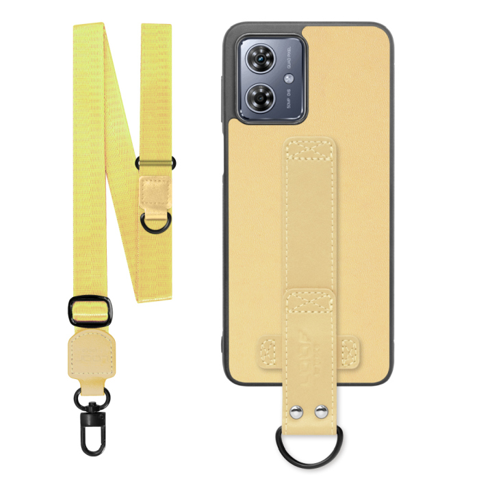 [ LOOF STRAP-SHELL (ロング+ Ver.) ] moto g64 5G / g64y 5G  スマホケース 背面 ケース カバー ハードケース ショルダーベルト  本革 [ moto g64 5G / g64y 5G ]