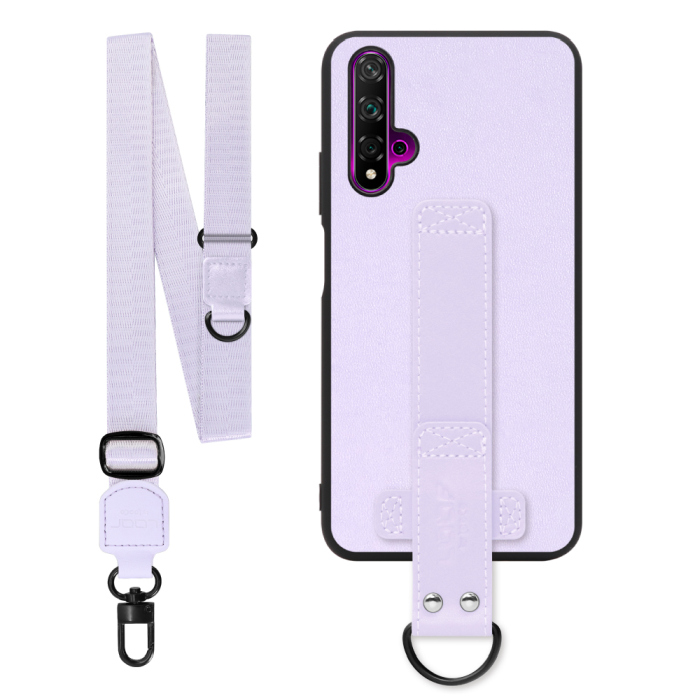 [ LOOF STRAP-SHELL (ロング+ Ver.) ] HUAWEI nova 5T nova5t スマホケース 背面 ケース カバー ハードケース ショルダーベルト  本革 [ HUAWEI nova 5T ]