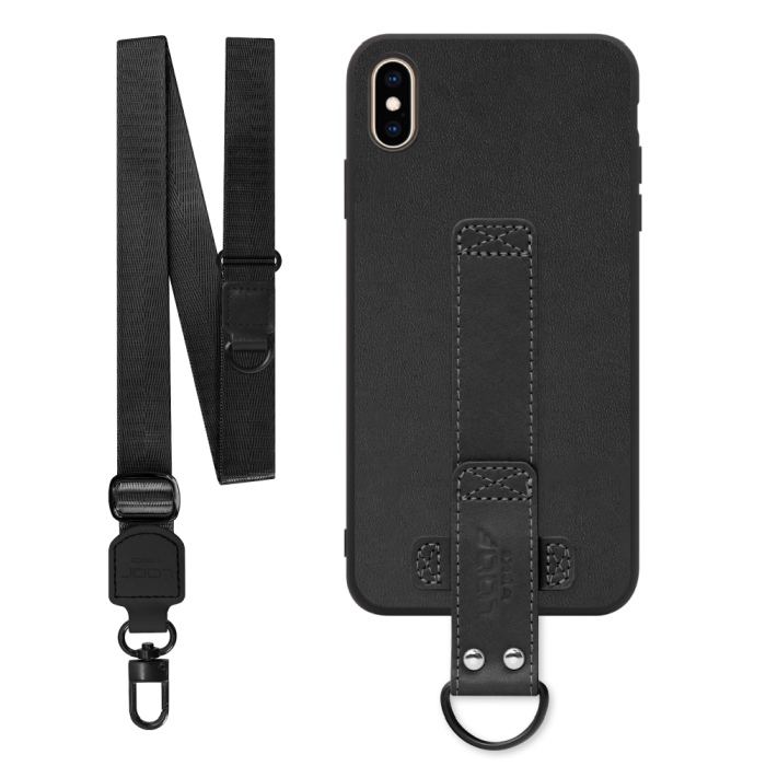 [ LOOF STRAP-SHELL (ロング+ Ver.) ] iPhone XS Max iPhonexsmax xsmax スマホケース 背面 ケース カバー ハードケース ショルダーベルト  本革 [ iPhone XS Max ]