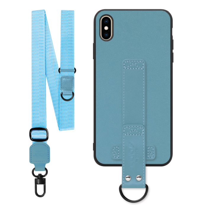 [ LOOF STRAP-SHELL (ロング+ Ver.) ] iPhone XS Max iPhonexsmax xsmax スマホケース 背面 ケース カバー ハードケース ショルダーベルト  本革 [ iPhone XS Max ]