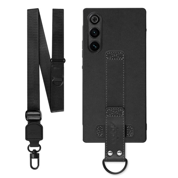 [ LOOF STRAP-SHELL (ロング+ Ver.) ] REDMAGIC 10 Air nubia スマホケース 背面 ケース カバー ハードケース ショルダーベルト  本革 [ REDMAGIC 10 Air ]