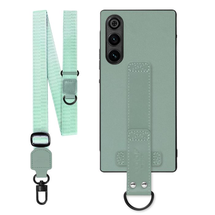 [ LOOF STRAP-SHELL (ロング+ Ver.) ] REDMAGIC 10 Air nubia スマホケース 背面 ケース カバー ハードケース ショルダーベルト  本革 [ REDMAGIC 10 Air ]