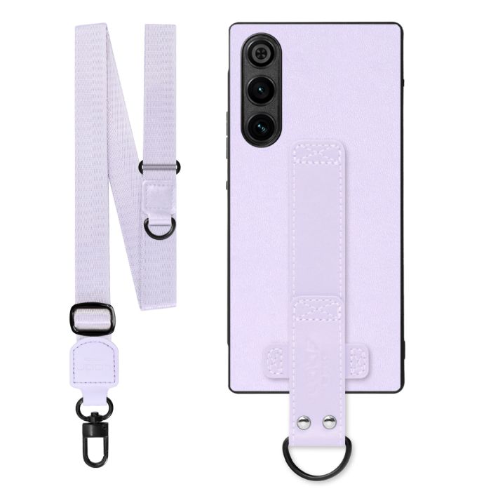 [ LOOF STRAP-SHELL (ロング+ Ver.) ] REDMAGIC 10 Air nubia スマホケース 背面 ケース カバー ハードケース ショルダーベルト  本革 [ REDMAGIC 10 Air ]