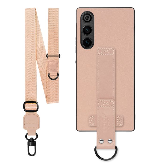 [ LOOF STRAP-SHELL (ロング+ Ver.) ] REDMAGIC 10 Air nubia スマホケース 背面 ケース カバー ハードケース ショルダーベルト  本革 [ REDMAGIC 10 Air ]