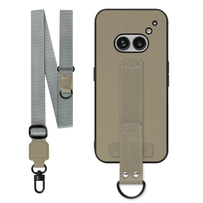 [ LOOF STRAP-SHELL (ロング+ Ver.) ] Nothing Phone (2a)  スマホケース 背面 ケース カバー ハードケース ショルダーベルト  本革 [ Nothing Phone (2a) ]