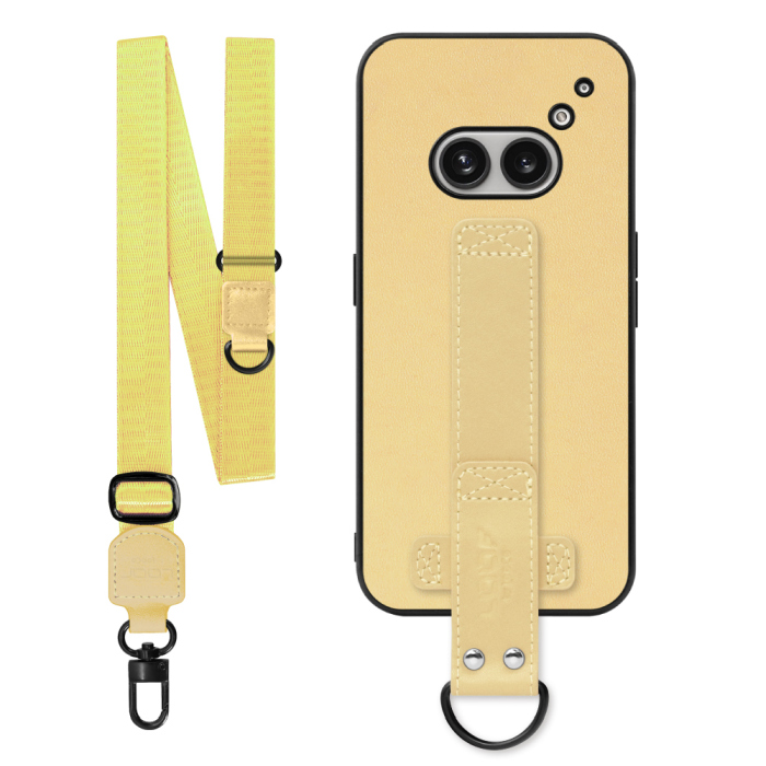 [ LOOF STRAP-SHELL (ロング+ Ver.) ] Nothing Phone (2a)  スマホケース 背面 ケース カバー ハードケース ショルダーベルト  本革 [ Nothing Phone (2a) ]