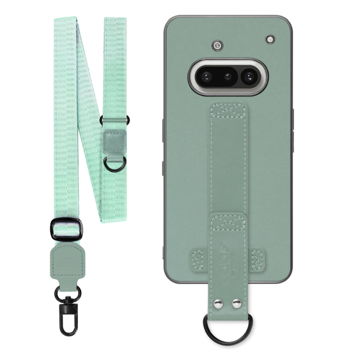 [ LOOF STRAP-SHELL (ロング+ Ver.) ] Nothing Phone (3a) Phone 3a スマホケース 背面 ケース カバー ハードケース ショルダーベルト  本革 [ Nothing Phone (3a) ]