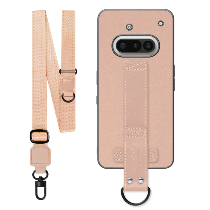 [ LOOF STRAP-SHELL (ロング+ Ver.) ] Nothing Phone (3a) Phone 3a スマホケース 背面 ケース カバー ハードケース ショルダーベルト  本革 [ Nothing Phone (3a) ]
