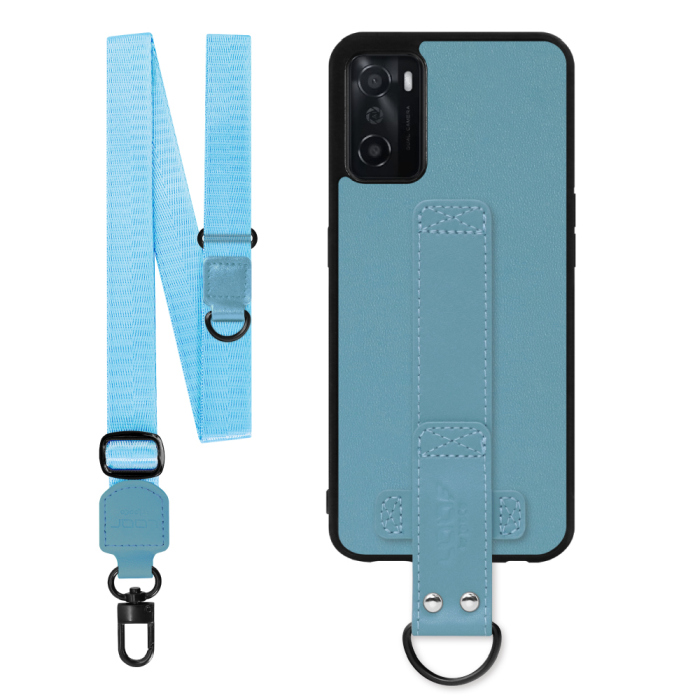 [ LOOF STRAP-SHELL (ロング+ Ver.) ] OPPO A55s 5G CPH2309 / A102OP a55s5g スマホケース 背面 ケース カバー ハードケース ショルダーベルト  本革 [ OPPO A55s 5G ]