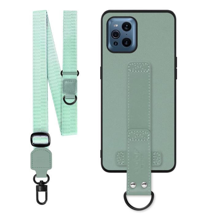 [ LOOF STRAP-SHELL (ロング+ Ver.) ] OPPO Find X3 Pro OPG03 findx3pro x3pro findx3 スマホケース 背面 ケース カバー ハードケース ショルダーベルト  本革 [ OPPO Find X3 Pro ]