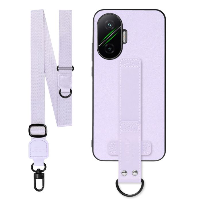 [ LOOF STRAP-SHELL (ロング+ Ver.) ] POCO F7 Xiaomi シャオミ スマホケース 背面 ケース カバー ハードケース ショルダーベルト  本革 [ POCO F7 ]