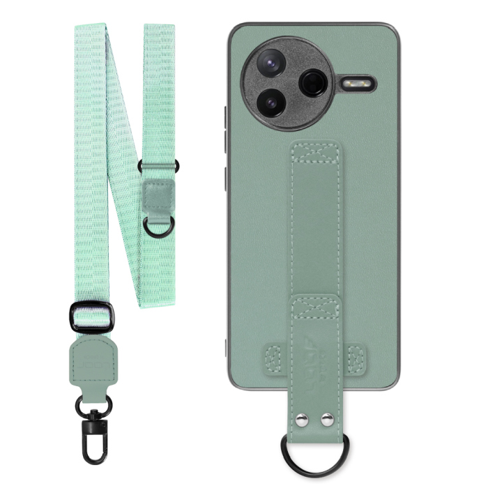 [ LOOF STRAP-SHELL (ロング+ Ver.) ] POCO F7 Pro Xiaomi シャオミ スマホケース 背面 ケース カバー ハードケース ショルダーベルト  本革 [ POCO F7 Pro ]