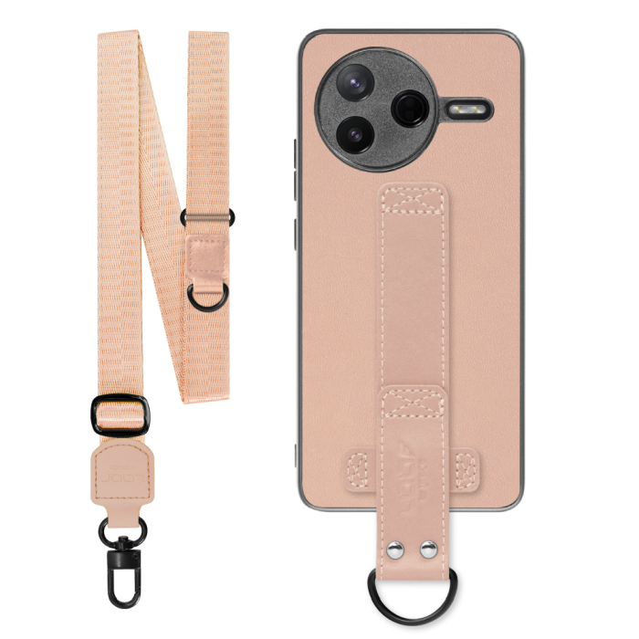 [ LOOF STRAP-SHELL (ロング+ Ver.) ] POCO F7 Pro Xiaomi シャオミ スマホケース 背面 ケース カバー ハードケース ショルダーベルト  本革 [ POCO F7 Pro ]