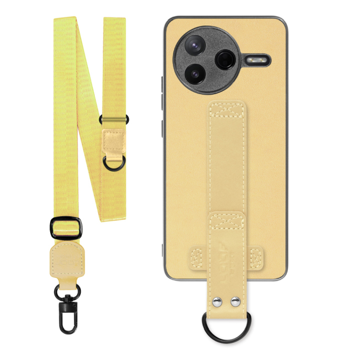 [ LOOF STRAP-SHELL (ロング+ Ver.) ] POCO F7 Pro Xiaomi シャオミ スマホケース 背面 ケース カバー ハードケース ショルダーベルト  本革 [ POCO F7 Pro ]