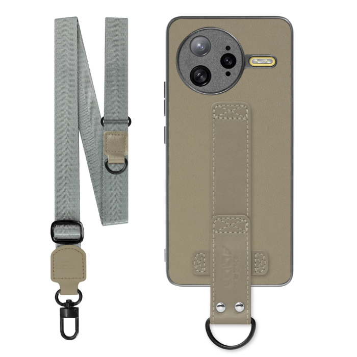 [ LOOF STRAP-SHELL (ロング+ Ver.) ] POCO F7 Ultra Xiaomi シャオミ スマホケース 背面 ケース カバー ハードケース ショルダーベルト  本革 [ POCO F7 Ultra ]