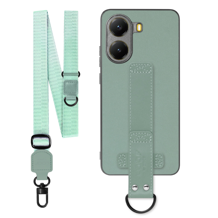 [ LOOF STRAP-SHELL (ロング+ Ver.) ] POCO X7 Pro Xiaomi スマホケース 背面 ケース カバー ハードケース ショルダーベルト  本革 [ POCO X7 Pro ]
