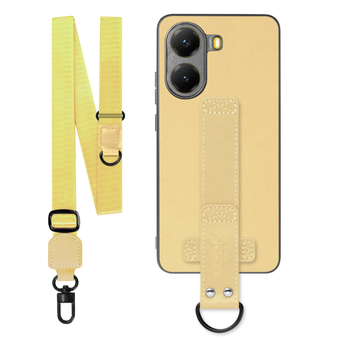 [ LOOF STRAP-SHELL (ロング+ Ver.) ] POCO X7 Pro Xiaomi スマホケース 背面 ケース カバー ハードケース ショルダーベルト  本革 [ POCO X7 Pro ]