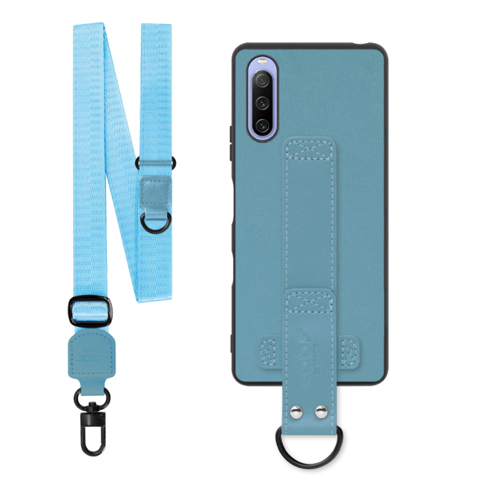 [ LOOF STRAP-SHELL (ロング+ Ver.) ] Xperia 10 III /  10 III Lite Xperia10III 10III xperia10 スマホケース 背面 ケース カバー ハードケース ショルダーベルト  本革 [ Xperia 10 III / Lite ]