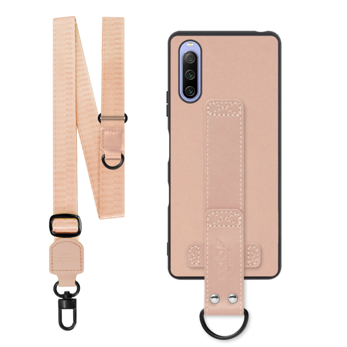 [ LOOF STRAP-SHELL (ロング+ Ver.) ] Xperia 10 III /  10 III Lite Xperia10III 10III xperia10 スマホケース 背面 ケース カバー ハードケース ショルダーベルト  本革 [ Xperia 10 III / Lite ]