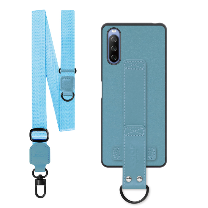 [ LOOF STRAP-SHELL (ロング+ Ver.) ] Xperia 10 IV SO-52C / SOG07  xperia10Ⅳ 10Ⅳ xperia10 スマホケース 背面 ケース カバー ハードケース ショルダーベルト  本革 [ Xperia 10 IV ]