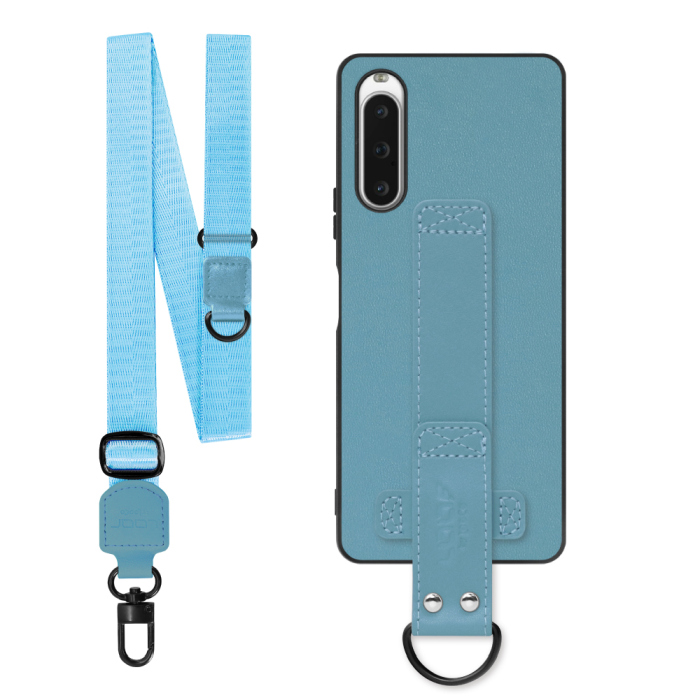 [ LOOF STRAP-SHELL (ロング+ Ver.) ] Xperia 10 V SOG11 / SO-52D 10V xperia10V スマホケース 背面 ケース カバー ハードケース ショルダーベルト  本革 [ Xperia 10 V ]