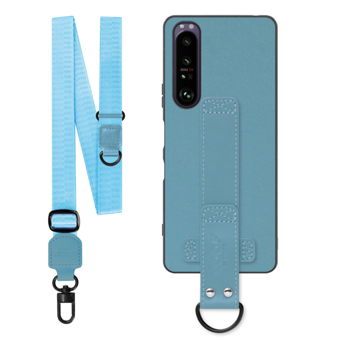 [ LOOF STRAP-SHELL (ロング+ Ver.) ] Xperia 1 III SO-51B / SOG03 / XQ-BC42 xperia1III 1III xperia1 スマホケース 背面 ケース カバー ハードケース ショルダーベルト  本革 [ Xperia 1 III ]